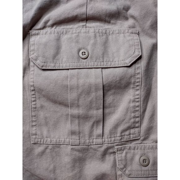 Cabela's Mens Tan 8-pocket Hiking Outdoor Shorts Size 40 Waist 9-Inch Inseam NWT - Picture 10 of 11